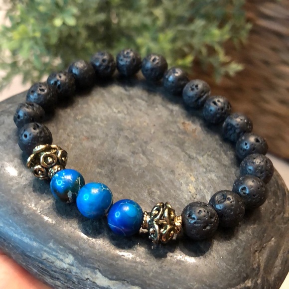 Jewelry - • NEW Lapis Lazuli & Lava •